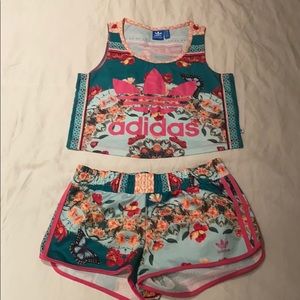 Farm Rio x Adidas exclusive - Shirt and Shorts